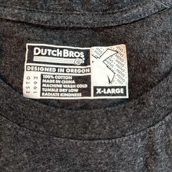 Unisex Dutch Bros ‘Guaranteed To Satisfy’ 1992 S, M, L, XL+XXL+XXL RARE 2X 3X - Picture 8 of 9